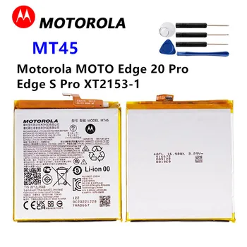 100% Оригинальная Сменная Батарея Motorola MT45 для MOTO Motorola EDGE S PRO XT2153-1 Аккумуляторные Батареи Batteria емкостью 4520 мАч