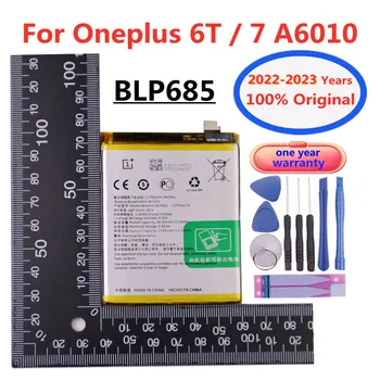 2023 Оригинальный BLP685 3700 мАч Сменный Аккумулятор Для OnePlus 6T A6010 7 One Plus 6T 7 Литий-ионные Аккумуляторы Для Смартфонов Высокой Емкости