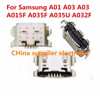 20шт-200шт Зарядное Устройство USB Порт Для Зарядки Док-станция Для Samsung A01 A03 A03 Coer A015F A035F A035U A032F