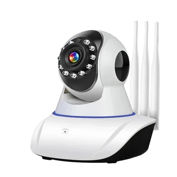 3 антенны 1080p Wifi Ip-камера, вращение на 360 °, умный дом, Wifi Робот, IP-камера, 3 антенны, Wifi Ip-камера, ночное инфракрасное излучение