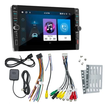 8-дюймовый автомобильный сенсорный экран, беспроводной Carplay Android Auto, портативное радио Bluetooth MP5 FM-приемник The Host