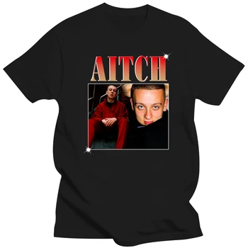 AITCH Рэп Хип-хоп 90-х Ретро Винтажная футболка Новый Мужской Женский размер футболки BR 31
