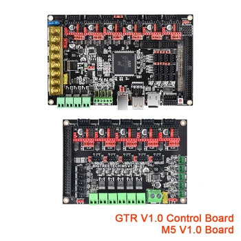 BIGTREETECH GTR V1.0 32-разрядная плата управления M5 V1.0 Материнская плата Запчасти для 3D-принтера TMC2208 TMC2209 UART VS Duet 2 Wifi SKR V1.4 PRO