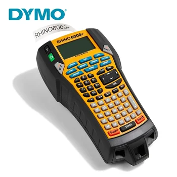 DYMO Rhino 6000 + Принтер Этикеток промышленный Производитель Этикеток для Ленты Этикеток 6-24 мм Компьютерный Зал Кабельный Принтер Идентификации Этикеток