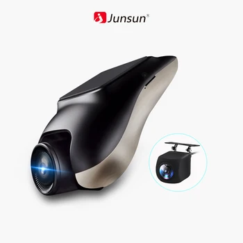Junsun New 720P dashcam ADAS Mini Car DVR 120 ° FOV Автоматический Видеомагнитофон Скрытого Типа Dash Cam для Android С Поддержкой Парковки сзади