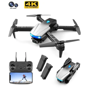 S85 PRO Drone 4k Широкоугольная HD Двойная камера с дистанционным управлением FPV инфракрасный вертолет для обхода препятствий Дрон-игрушка в подарок