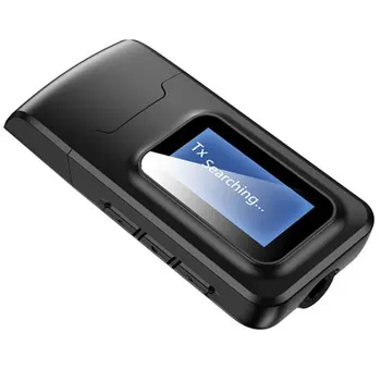 USB Bluetooth 5.0 Аудиопередатчик Приемник ЖКДисплей 3,5 ММ AUX RCA Стерео Беспроводной адаптер Ключ для ПК телевизора автомобильных наушников