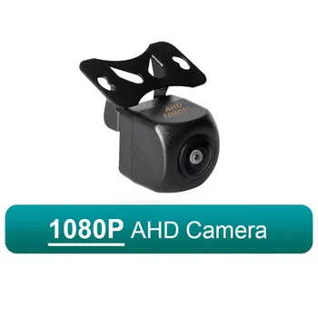 Автомобильная AHD камера заднего вида 1080P 720P Монитор автоматической парковки CCD Водонепроницаемая универсальная автомобильная камера 170 ° с линией парковки