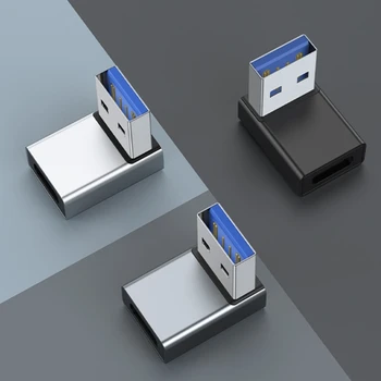 Адаптер USB3.0 к Type-C, конвертер разъемов из алюминиевого сплава в разъемы для наушников, кабель для передачи данных, USB-мышь F19E