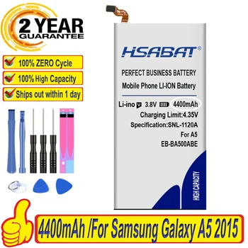 Аккумулятор HSABAT EB-BA500ABE 4400 мАч для Samsung Galaxy A5 2015 SM-A500 A5000 A5009 A500F A500H SM-A500F A500K SM-A500FU