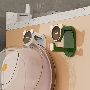 Вешалка для умывальника Настенный Устойчивый Органайзер Дверная Кухонная Вешалка для полотенец Крючки Настенный крючок для домашнего хранения