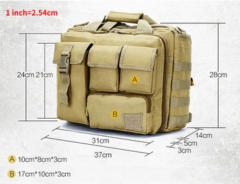 Военно-тактическая система Messenger, сумка через плечо, 15,6-дюймовые сумки для ноутбуков, сумки, портфели, сумки для наружной камеры, ранцы