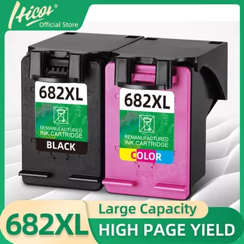 Восстановленные чернильные картриджи для HP 682 682XL, совместимые с HP Deskjet Ink Advantage 2775 2776