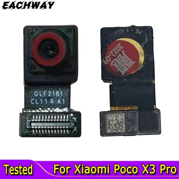 Гибкий Кабель Фронтальной камеры Для камеры Xiaomi Poco X3 Pro M2102J20SG Замена Маленькой Камеры На Большую Для Задней Камеры Xiaomi PocoX3Pro