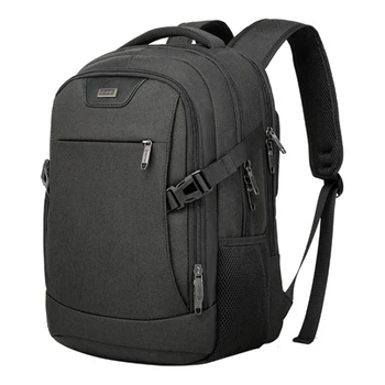 Горячая распродажа! Деловой рюкзак для мужчин с 15,6-дюймовой зарядкой от USB, дорожный ноутбук, рюкзаки для ноутбуков, Модный школьный рюкзак для мужчин
