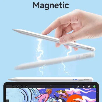 Для Xiaomi Магнитная ручка для планшета, стилус для сенсорных экранов, совместимый с iPad/iPad Pro/Samsung/Lenovo/iOS/Android