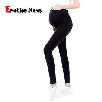 Женские леггинсы для беременных, бесшовные спортивные обтягивающие штаны для йоги для беременных, хорошо растягивающаяся одежда для беременных, большие размеры От M до XXXL