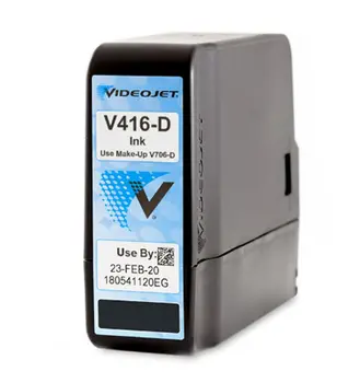Зеленые чернила Videojet V416-D для струйного принтера непрерывного действия