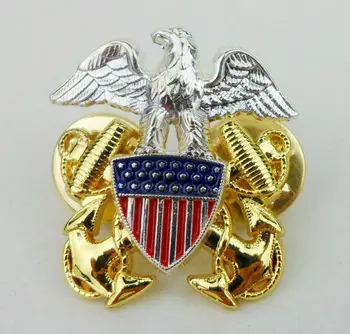 . Значок С орлом на плече генерала ВМС США, знак отличия ранга, классическая военная униформа
