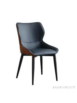 Изготовленный на заказ обеденный стул в скандинавском стиле Современный Минималистский Дом Отель Кафе Металлический дизайн Компьютерный стул Эконом-класса в общежитии Письменный стул