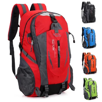 Качественные нейлоновые водонепроницаемые дорожные рюкзаки объемом 40 л, альпинистские сумки, походная спортивная школьная сумка на открытом воздухе, мужская Женская сумка