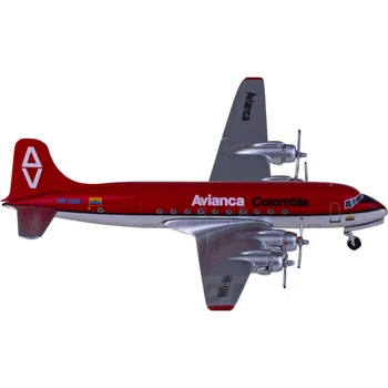 Масштаб 1:400 AC411077 Avianca Airlines Airbus DC-4 HK-1309 Самолет Avion Металлические Авиационные Миниатюры Модель Самолета Игрушки Для Мальчиков