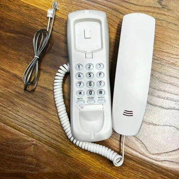 Мини-телефон Настенный Телефон Вызывающего абонента Настенный Телефон Стационарный Телефон Оптом