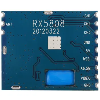 Модуль RX5808 5.8G FPV Mini Wireless Audio Video Receiver Module для FPV Системы, Радиоуправляемый вертолет, Запчасти для радиоуправления