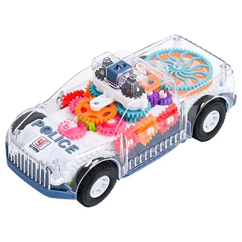 Мультяшная игрушка Для детей Электромобили Детская Автомобильная игрушка Маленький Пластиковый Музыкальный светильник