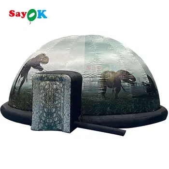 Надувные динозавры SAYOK, Купольная палатка для планетария, Надувной проекционный купол для Планетария, для школьного обучения детей Астрономическим