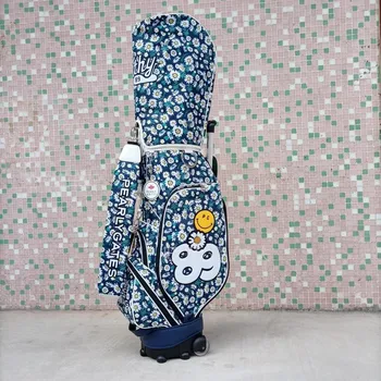 Новая сумка для гольфа Orchid Standard Bag 2023 года выпуска, двухколесная сумка для гольфа Caddie 골프용품