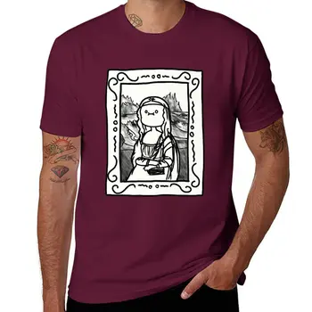 Новая футболка Mona Lisa, быстросохнущая футболка, комплект мужских футболок