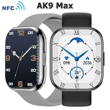 Новые Умные Часы AK9 Max Ultra Series 8 BT Call NFC SmartWatch Для Huawei Xiaomi Мужские Женские Смарт-Часы PK Gt3Pro Gts4Mini T800ultra
