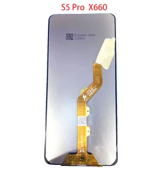 Оригинал для Infinix S5 Pro X660 ЖК-дисплей с сенсорным экраном Полная сборка Замена дигитайзера