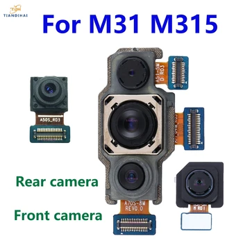 Оригинальная задняя фронтальная камера для Samsung Galaxy M31 M315 Модуль камеры для селфи с задней стороны Запасные части Гибкий кабель