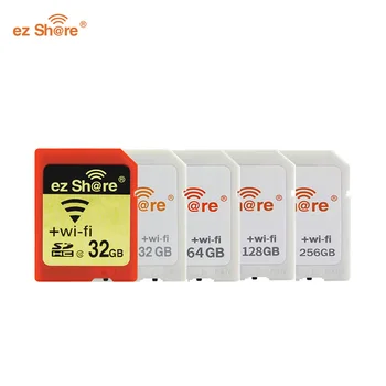 Оригинальная карта EZ share Memory SD Wifi 32 ГБ 16 ГБ беспроводная карта общего доступа Class 10 64G 128G для карт Canon/nikon/ sony