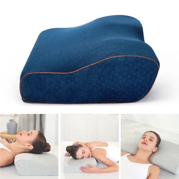 Подушка с эффектом памяти с медленным отскоком, постельные принадлежности в форме бабочки, Ортопедическая подушка для шейного отдела позвоночника, подушка для сна, Оздоровительная подушка для сна
