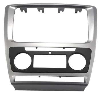 Радиоприемная панель 2 Din для Skoda Octavia o Крепление стереопанели, Монтажный комплект приборной панели, адаптер для отделки рамы
