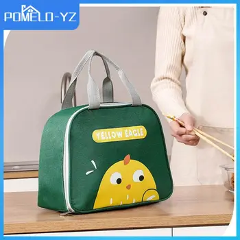С ланч-боксом, портативной сумкой для ланча большой емкости, доступно несколько цветов на выбор, сохранение постоянной температуры