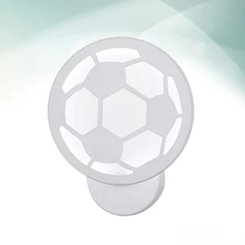 Светодиодный настенный светильник в форме футбольного мяча небольшого размера мощностью 12 Вт, рабочий зал, коридор, сад, Акриловая прикроватная лампа (белая), диваны для гостиной