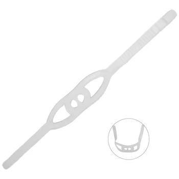 Силиконовый ремешок для защиты лица при подводном плавании с маской и трубкой, ремешок для очков для плавания 55x2 см, защита для волос при фридайвинге Для занятий спортом на открытом воздухе