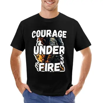 Спортивные футболки Courage Under Fire, мужские футболки fruit of the loom