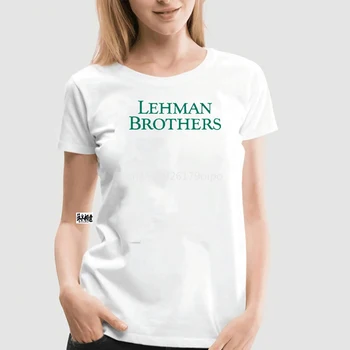 Футболка LEHMAN BROTHERS, футболка с обанкротившейся финансовой фирмой - Белая футболка с графическим рисунком на заказ, горячая распродажа
