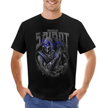 Футболка Mortal Kombat Noob Saibot Double Team на заказ, футболки с графикой, футболки большого размера, топы, футболки для мужчин, упаковка